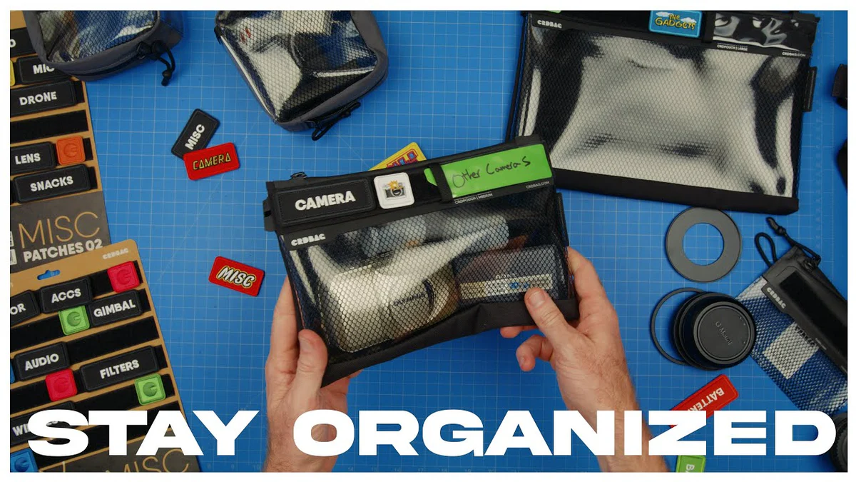 Master Your Camera Gear Organization